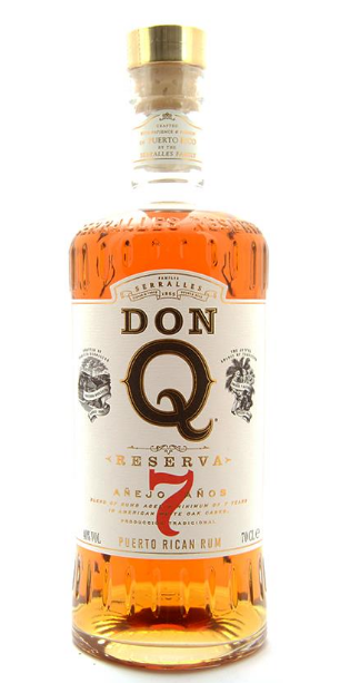 Don Q 7 Years Old Añejo Reserva Puerto Rican Rum (with Cocktail Smoker)
