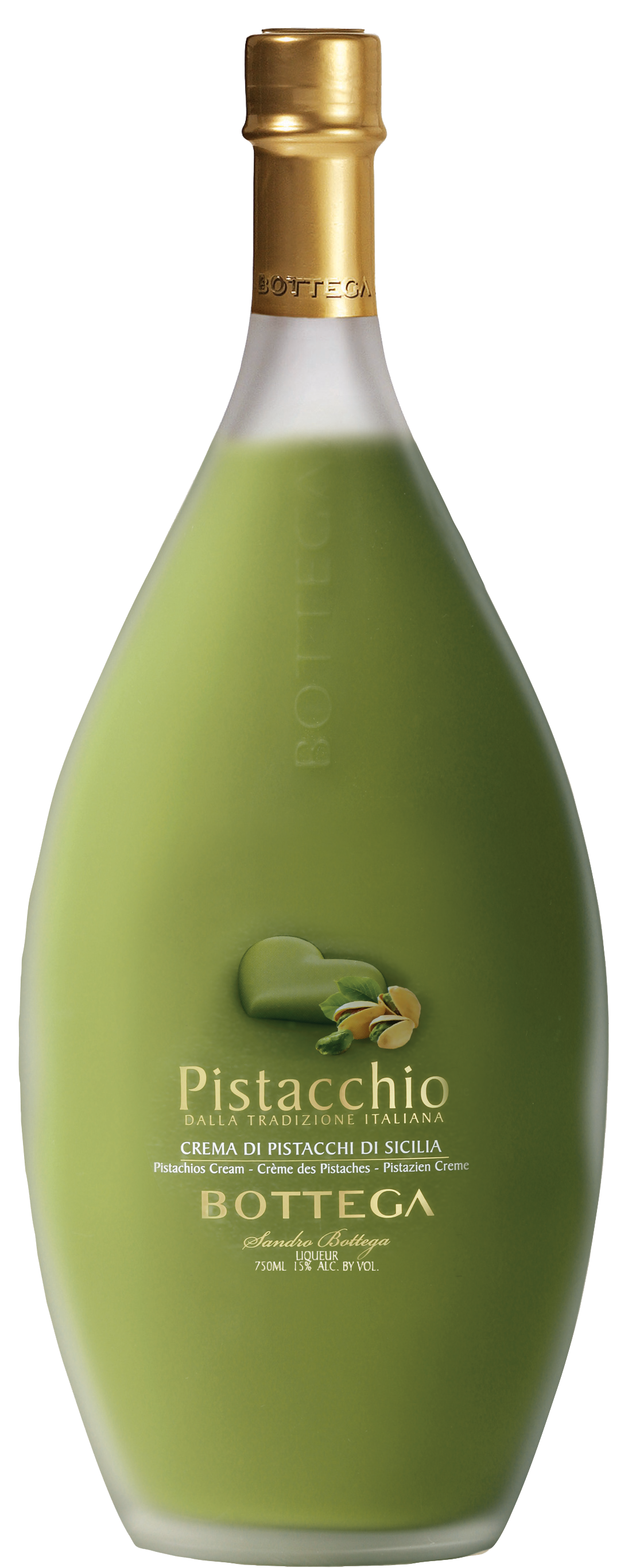 Bottega Spirits Pistachio Crema di Pistacchi di Sicilia Nut Liqueur