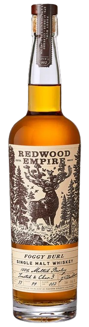 Redwood Empire Foggy Burl Single Malt Whiskey