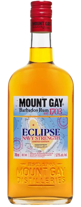 Mount Gay Eclipse Navy Strength Barbados Rum 114.2 Proof