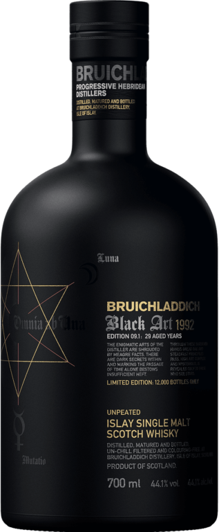 Bruichladdich Limited Edn 24 Years Old 2023 Black Art Edition #11.1 Omnia Ab Una Islay Single Malt Scotch Whisky