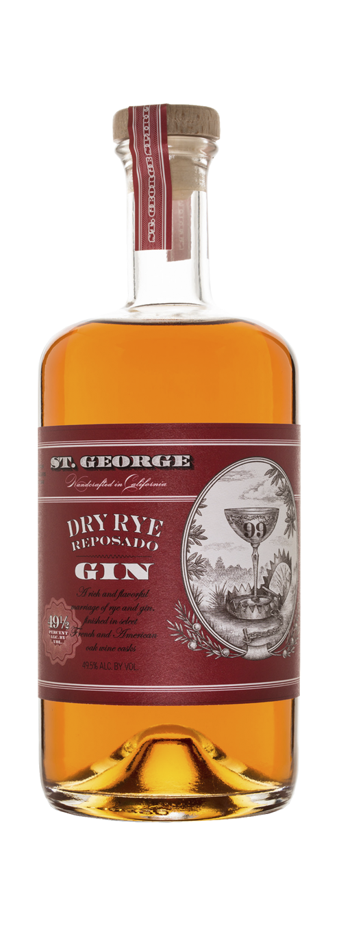 St. George Spirits Dry Rye Reposado Gin