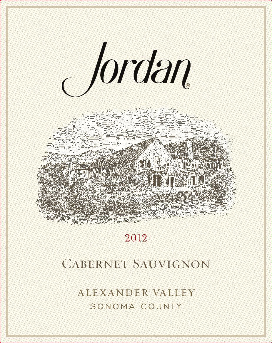 Jordan Winery Cabernet Sauvignon Sommelier Selection Alexander Valley