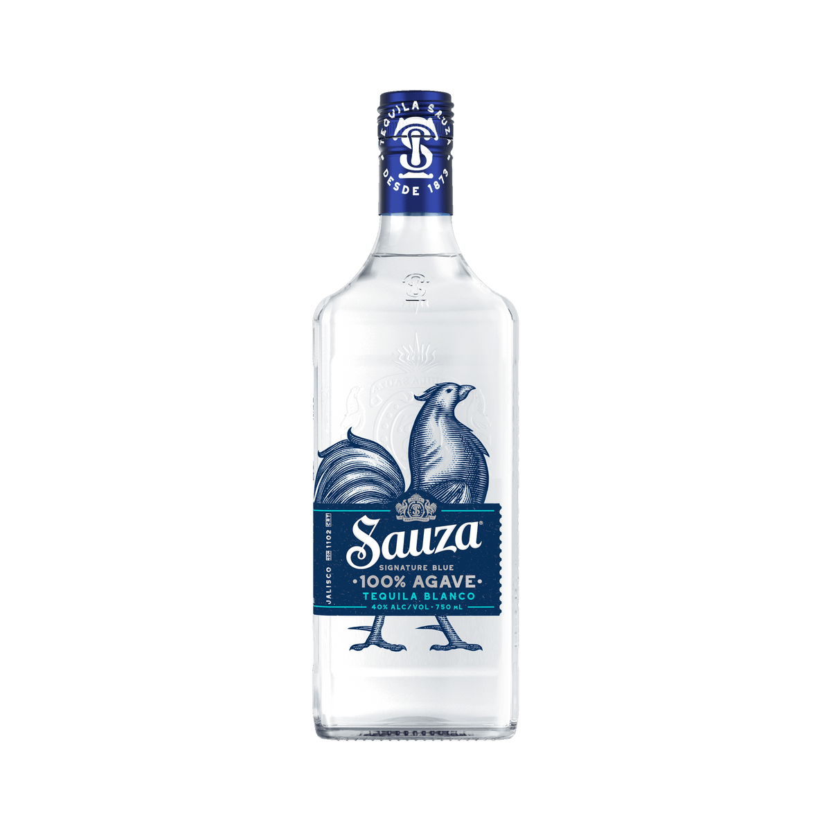 Sauza Signature Blue Blanco Tequila 100% Agave