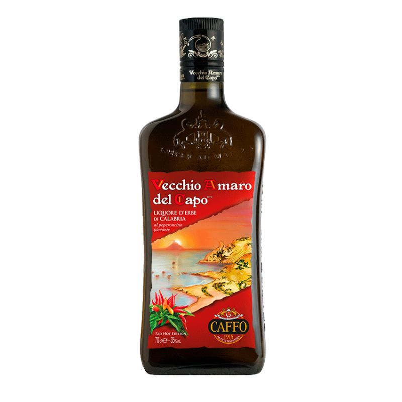 Caffo Vecchio Amaro del Capo Hot Chili Pepper Red Hot Edition Liqueur