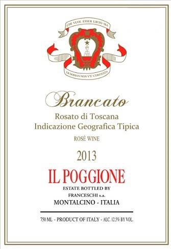 Il Poggione Brancato Rosato di Toscana