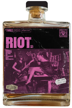 Three Chord Bourbon Riot Double Bonded Blend Of Straight Rye Whiskeys