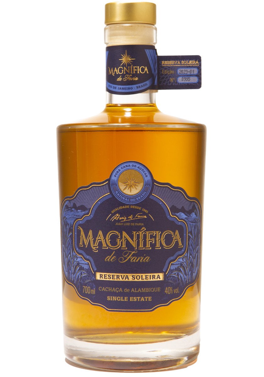 Cachaça Magnifica Magnifica De Faria Single Estate Reserva Soleira Cachaça De Alambique