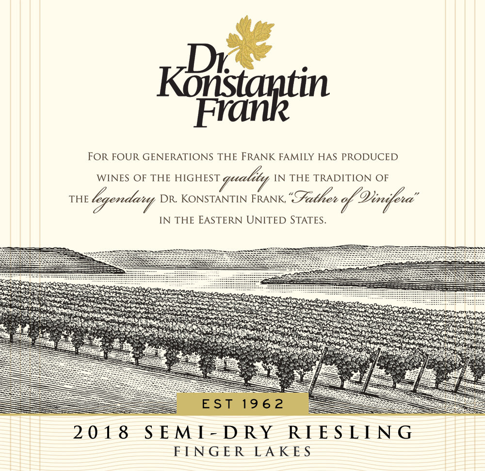 Dr. Konstantin Frank Semi Dry Riesling