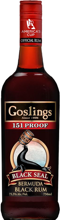 Goslings Black Rum 151 Proof