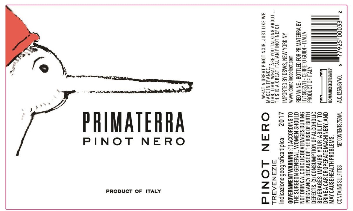 Primaterra Pinot Nero