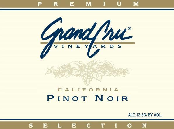 Grand Cru Pinot Noir