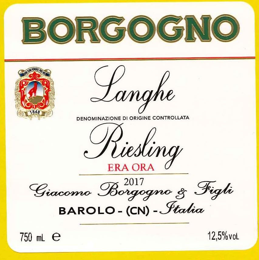 Borgogno Langhe Era Ora Riesling