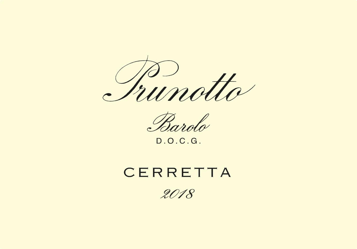 Prunotto Barolo Cerretta