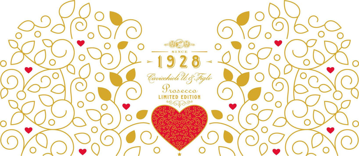 Cavicchioli 1928 Prosecco Love Label
