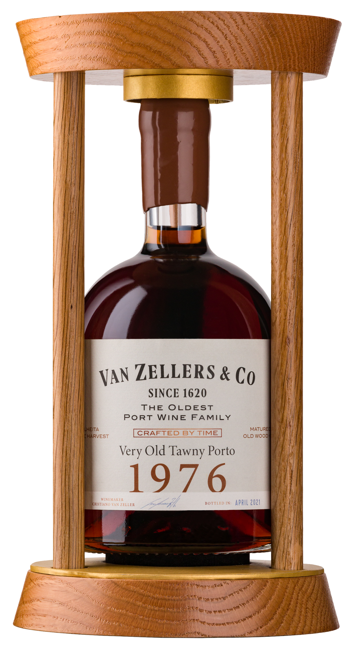 Van Zellers 1976 Very Old Tawny Colheita Porto Single Harvest Matured In Old Wood Casks