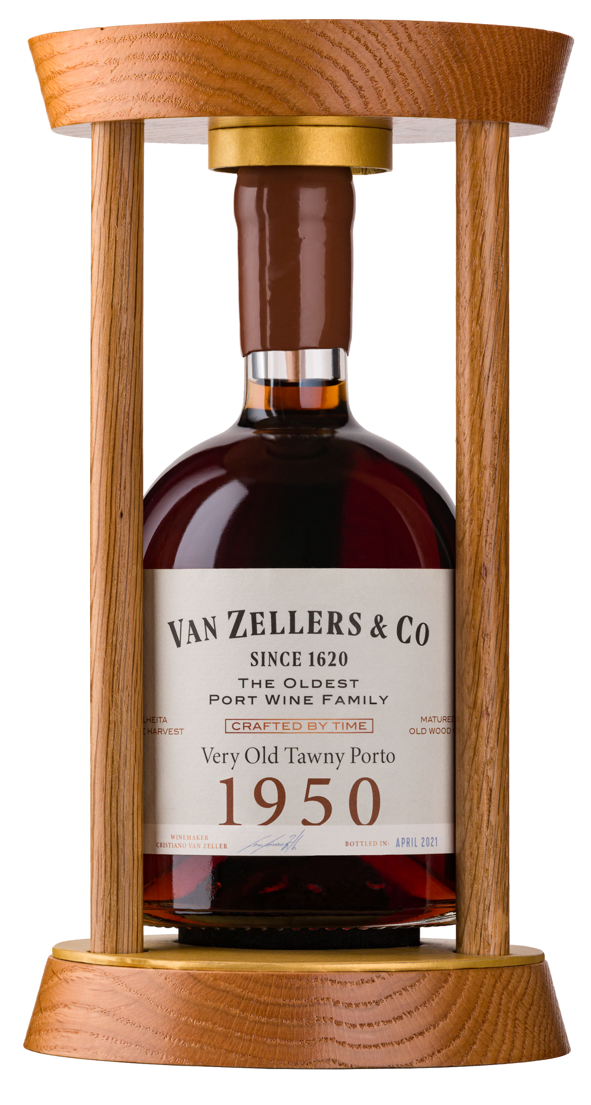 Van Zellers 1950 Very Old Tawny Porto Colheita Single Harvest Matured In Old Wood Casks