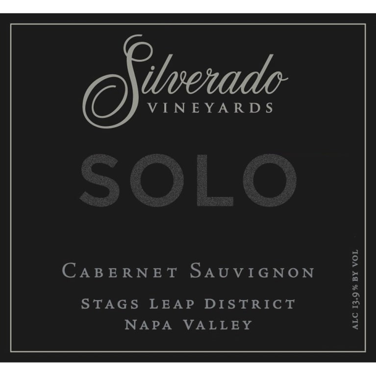Silverado Vineyards Solo Cabernet Sauvignon