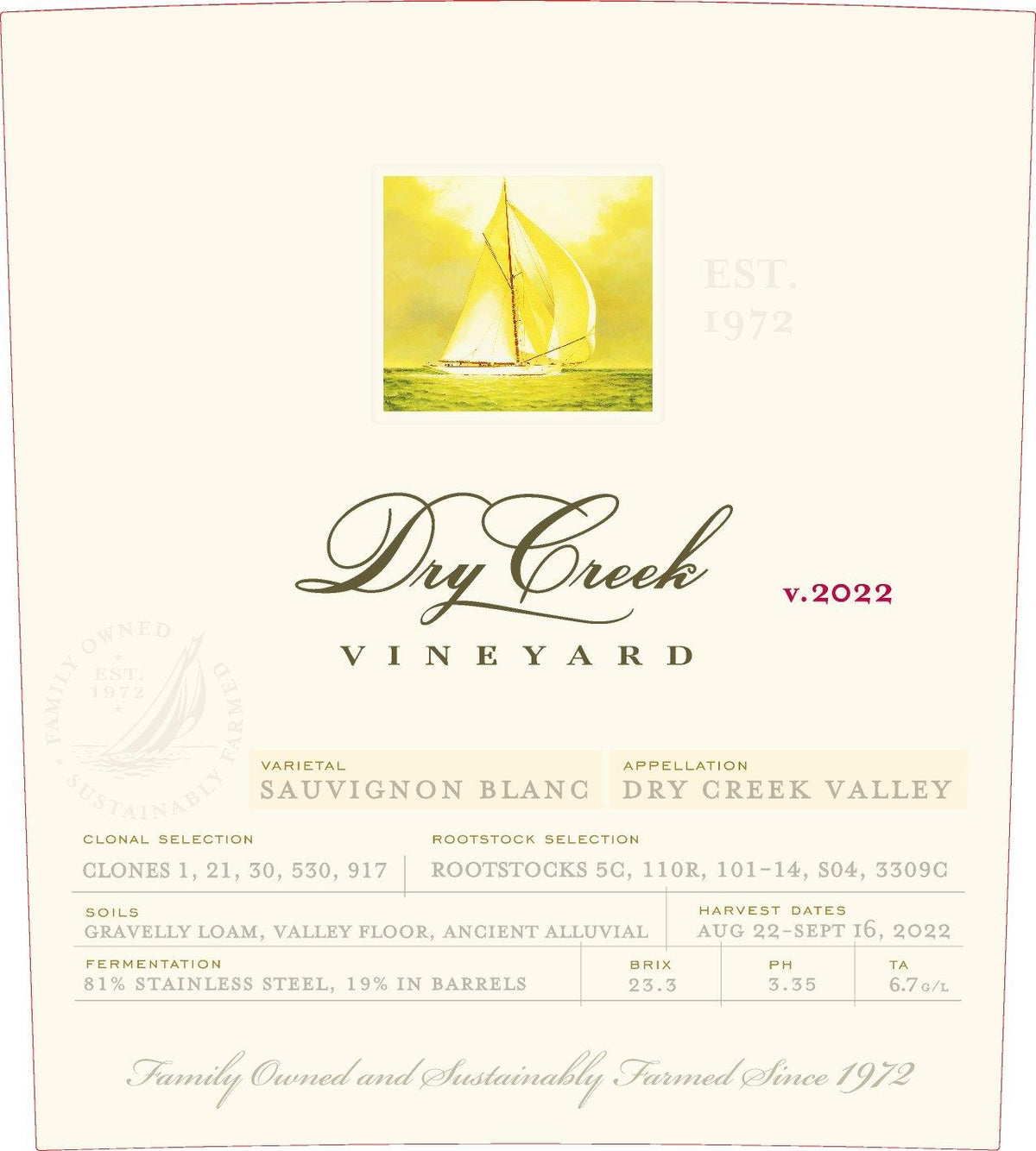 Dry Creek Vineyard Sauvignon Blanc