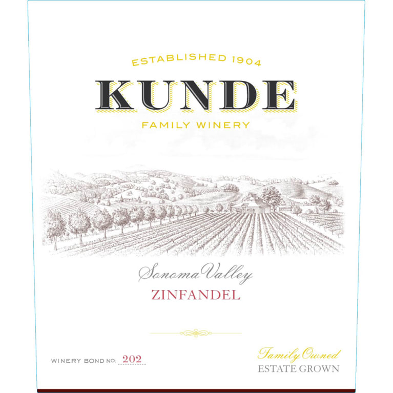 Kunde Family Zinfandel Sonoma Valley