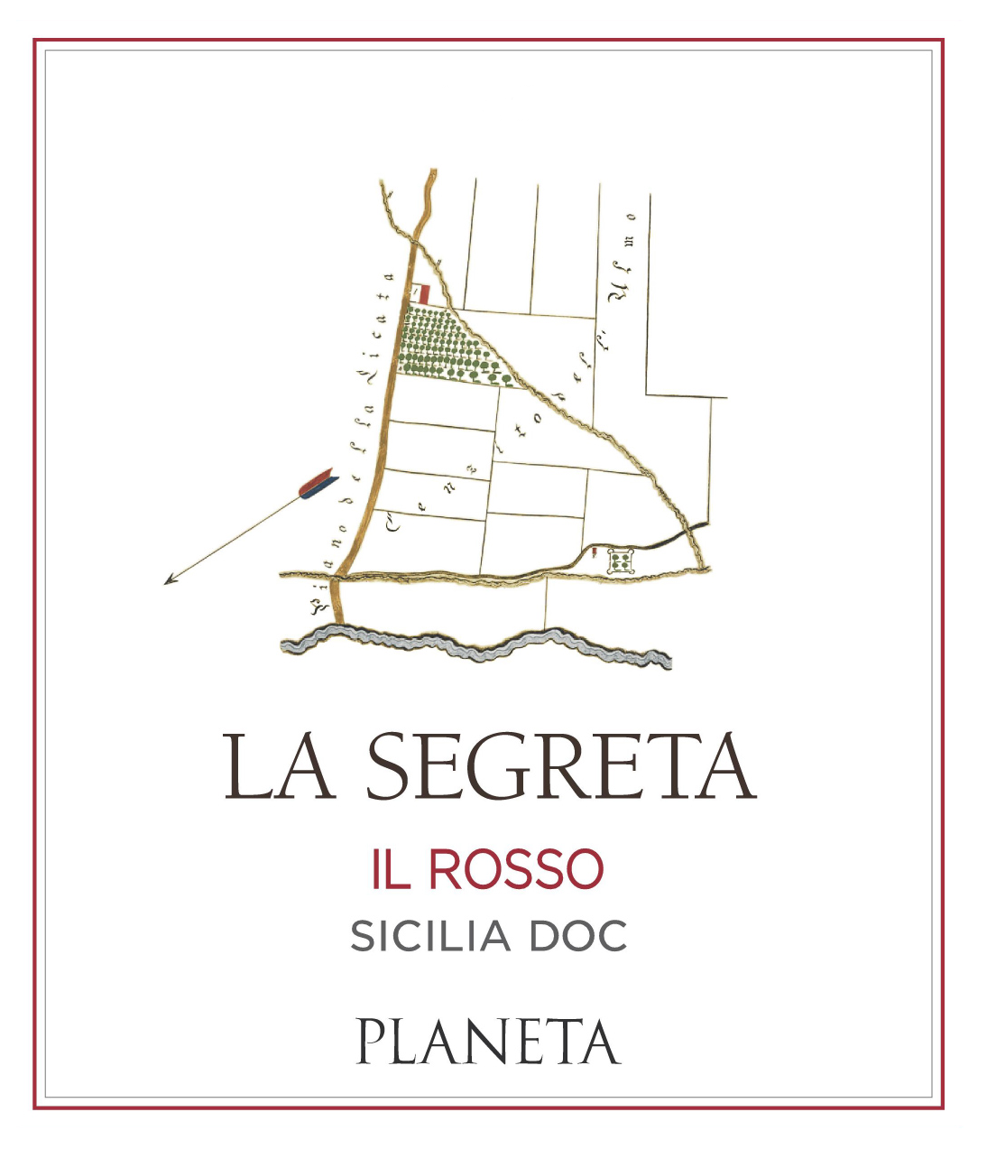 Planeta La Segreta Il Rosso Sicilia