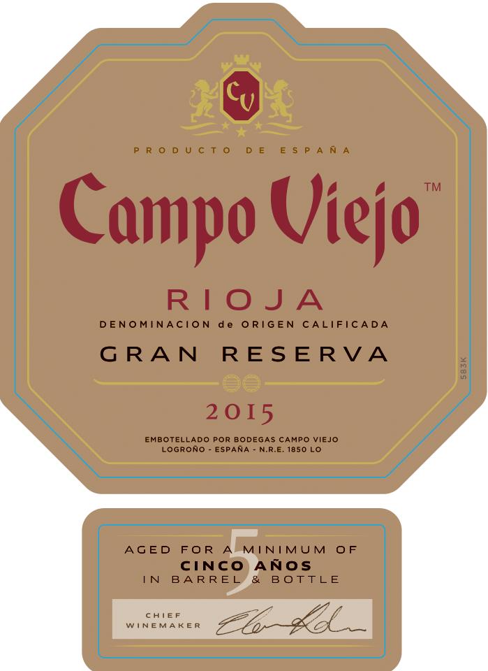 Campo Viejo 5 Anos Old Rioja Tempranillo Gran Reserva
