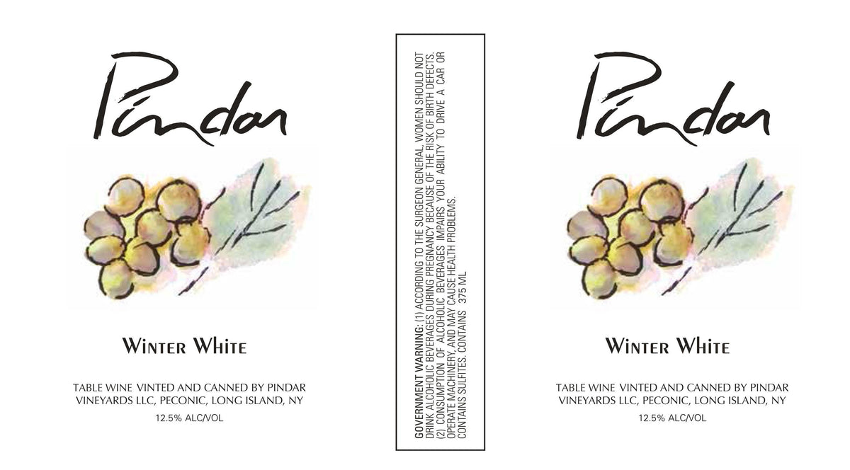 Pindar Vineyards Winter White