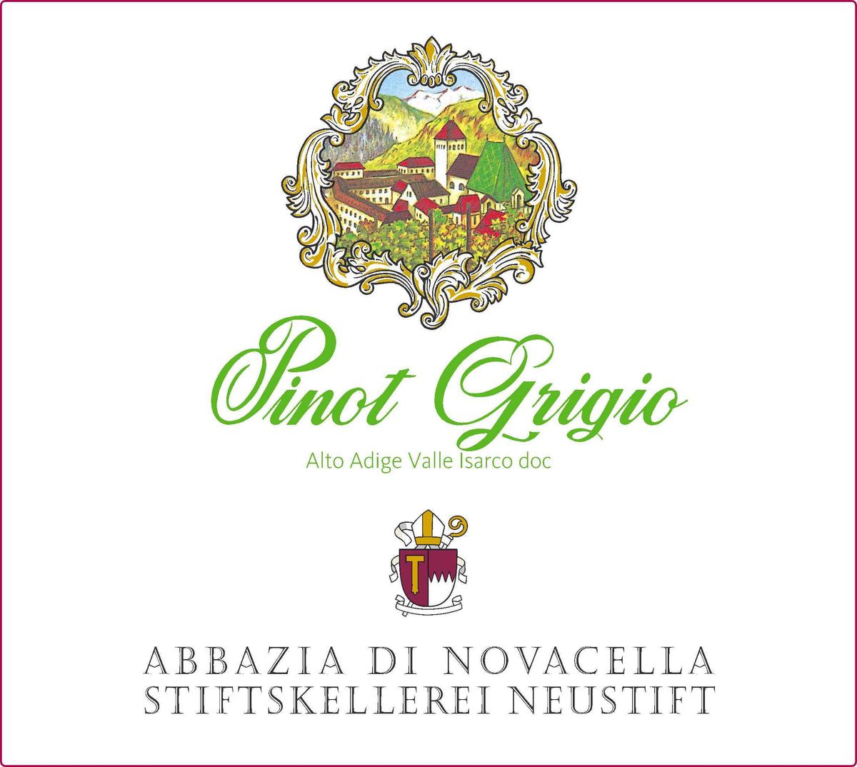 Abbazia di Novacella Alto Adige Valle Isarco Pinot Grigio