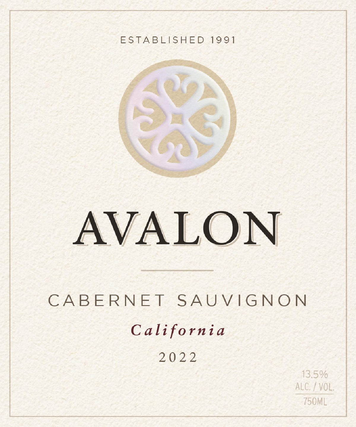Avalon Winery Cabernet Sauvignon California