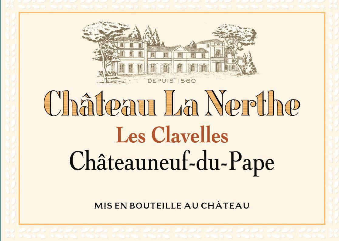 Château La Nerthe Châteauneuf-du-Pape Les Clavelles