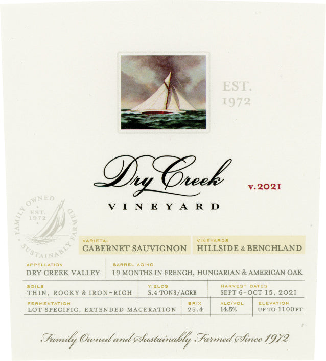 Dry Creek Vineyard Cabernet Sauvignon Dry Creek Valley