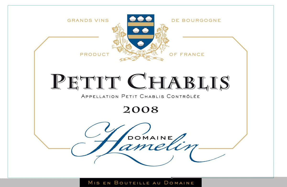 Domaine Thierry Hamelin Petit Chablis