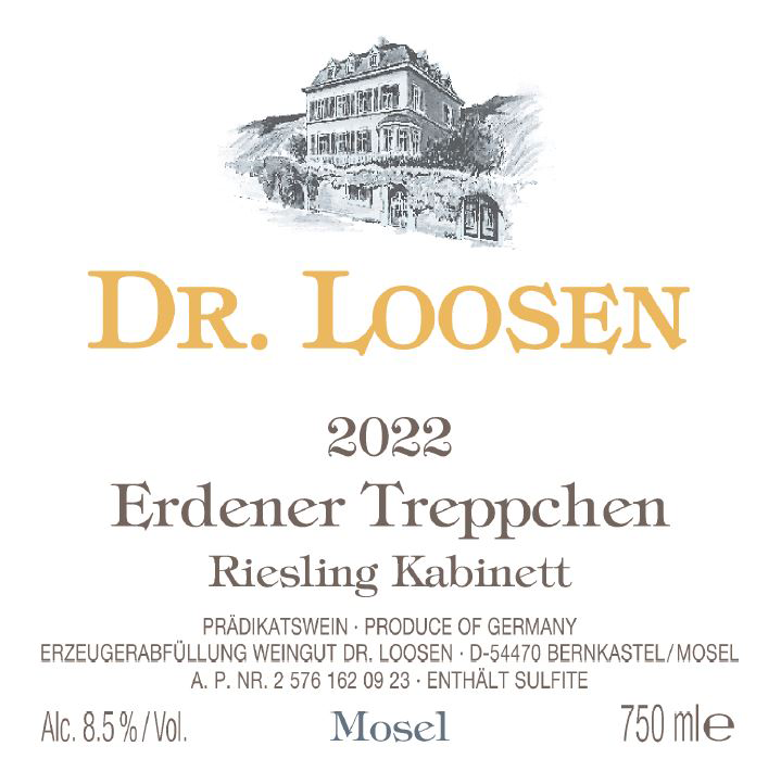 Dr. Loosen Mosel Riesling Erdener Treppchen Kabinett
