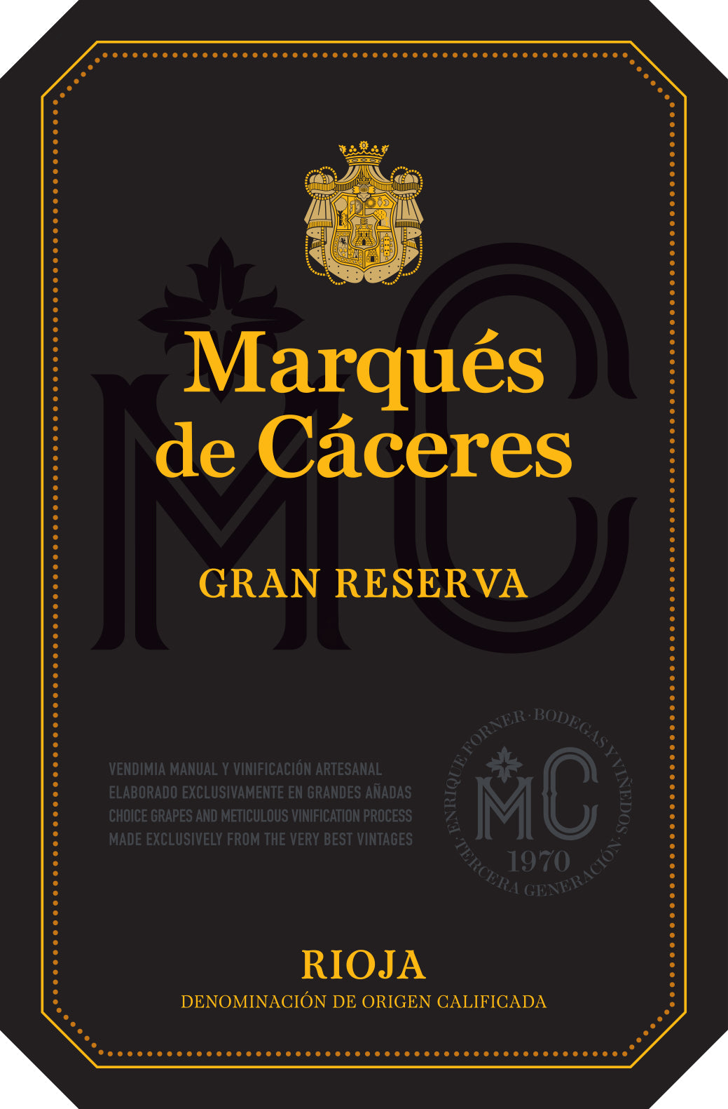 Marqués de Cáceres Gran Reserva Rioja DOCa