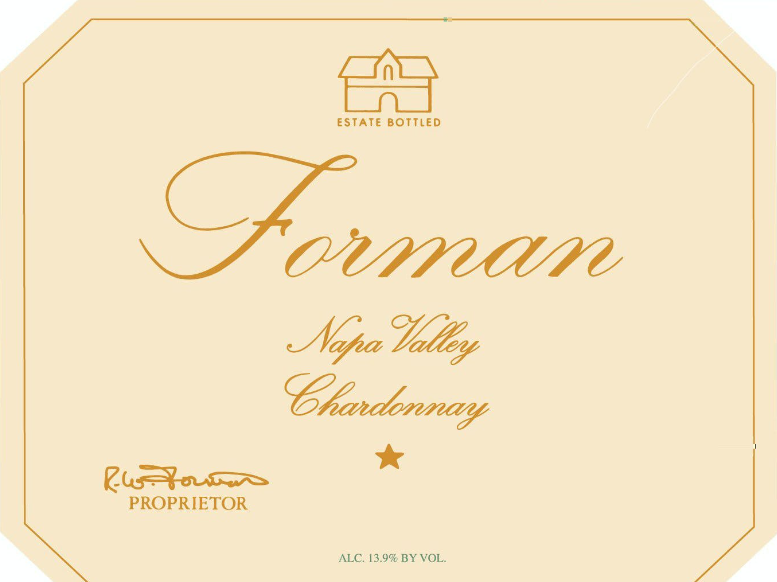 Forman Chardonnay Napa Valley