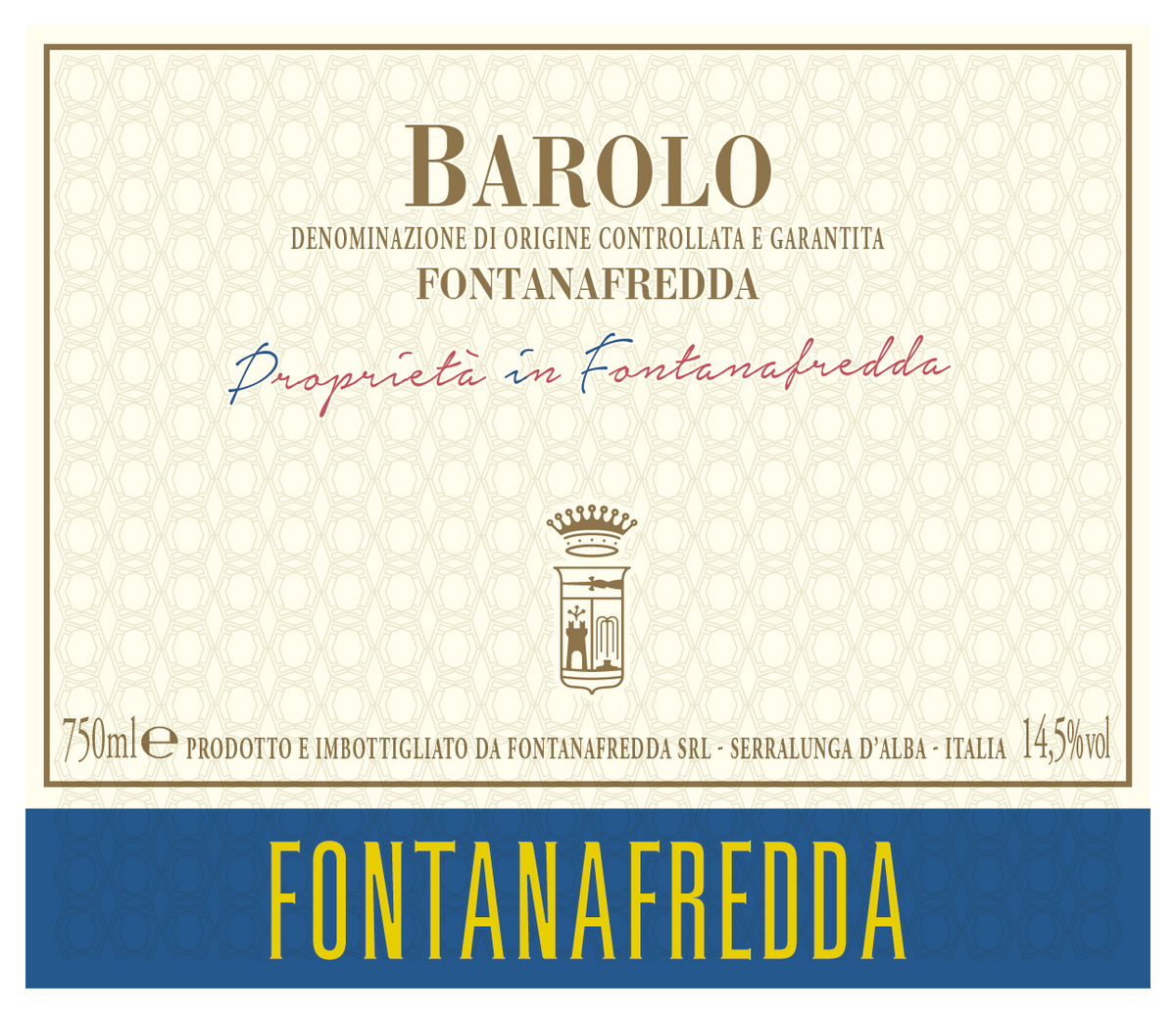 Fontanafredda Barolo Proprietà in Fontanafredda