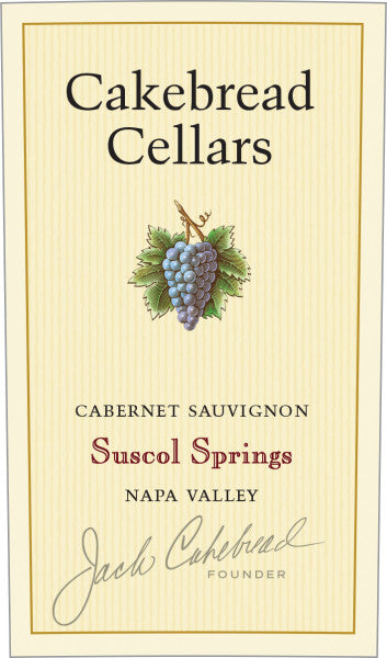 Cakebread Cellars Cabernet Sauvignon Suscol Springs Napa Valley
