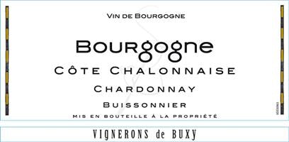 Cave de Buxy Bourgogne Côte Chalonnaise Chardonnay Buissonnier