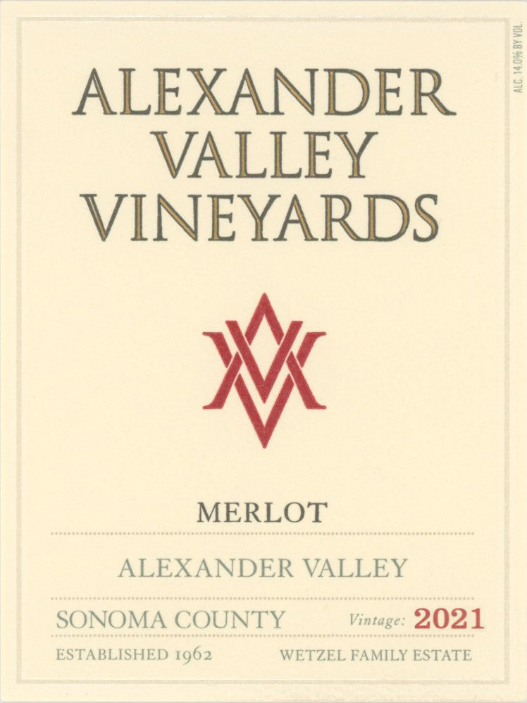 Alexander Valley Vineyards Merlot