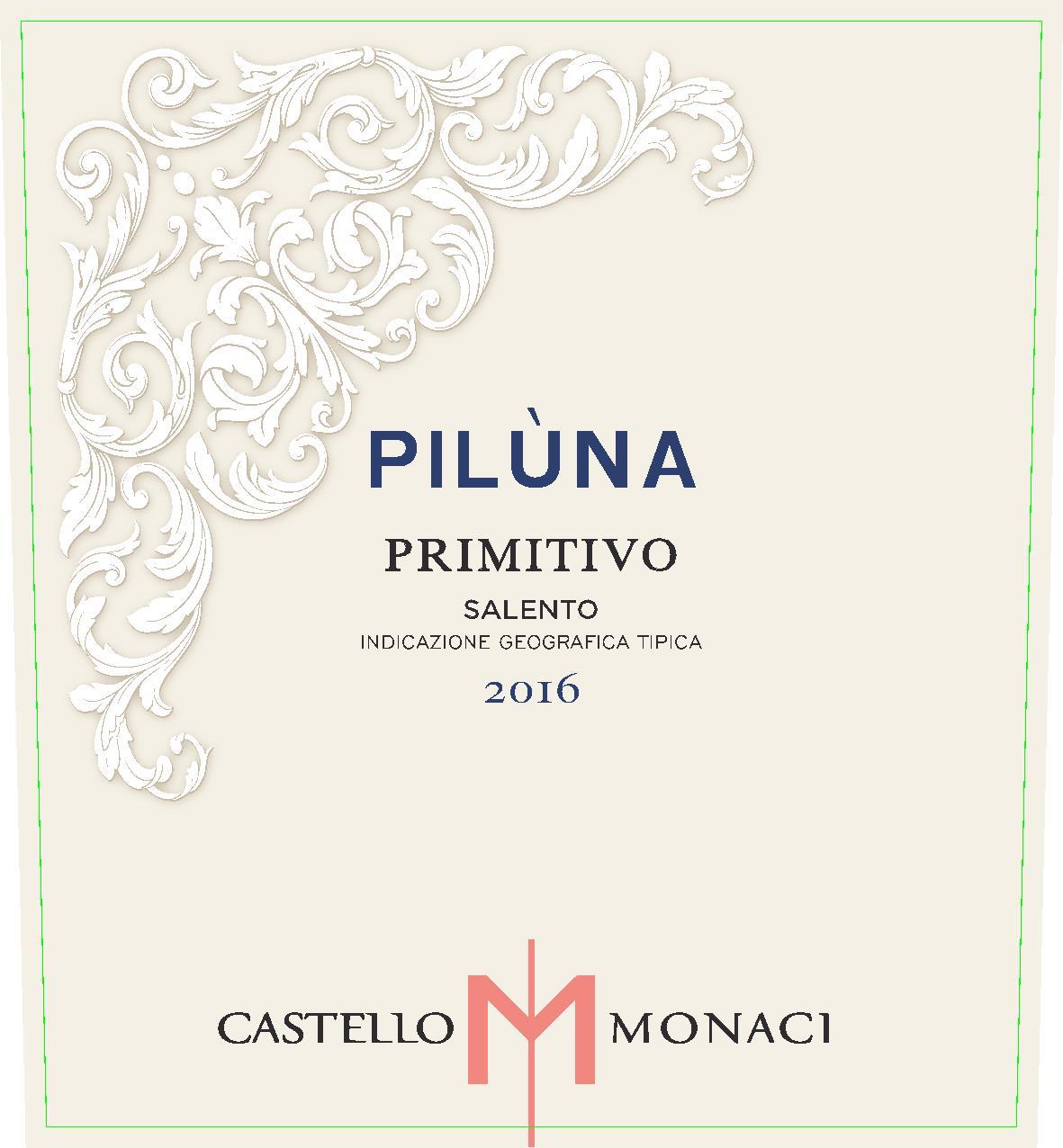 Castello Monaci Piluna Primitivo
