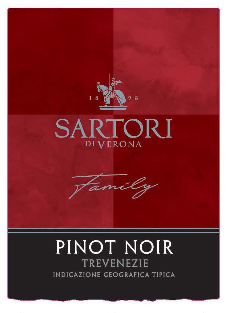 Sartori di Verona Trevenezie Pinot Noir Family