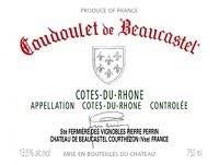 Château De Beaucastel Côtes du Rhône Coudoulet De Beaucastel Blanc