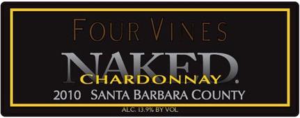 Four Vines Chardonnay Naked Santa Barbara County