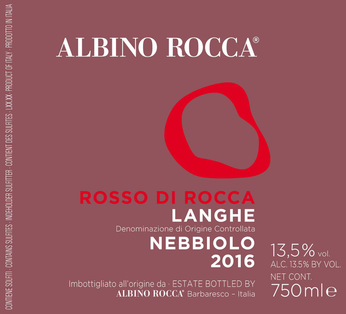 Albino Rocca Langhe Nebbiolo Rosso di Rocca
