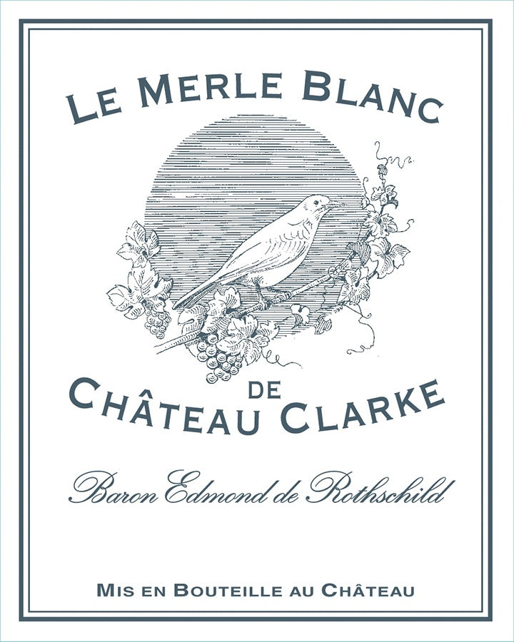 Château Clarke Le Merle Bordeaux Blanc