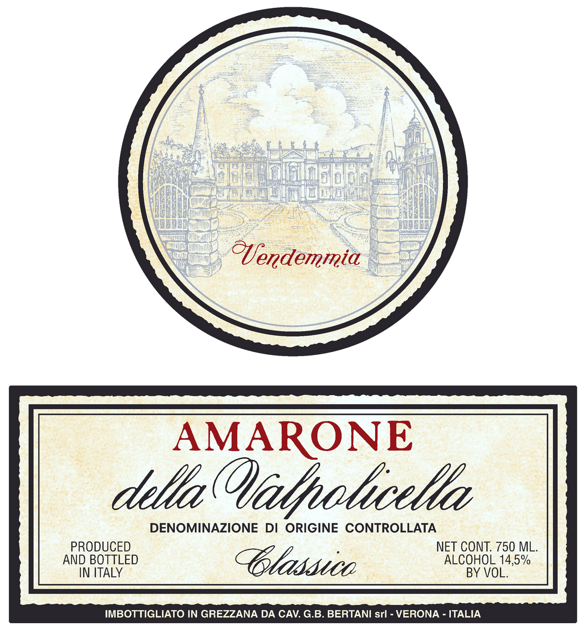 Bertani Amarone della Valpolicella Classico