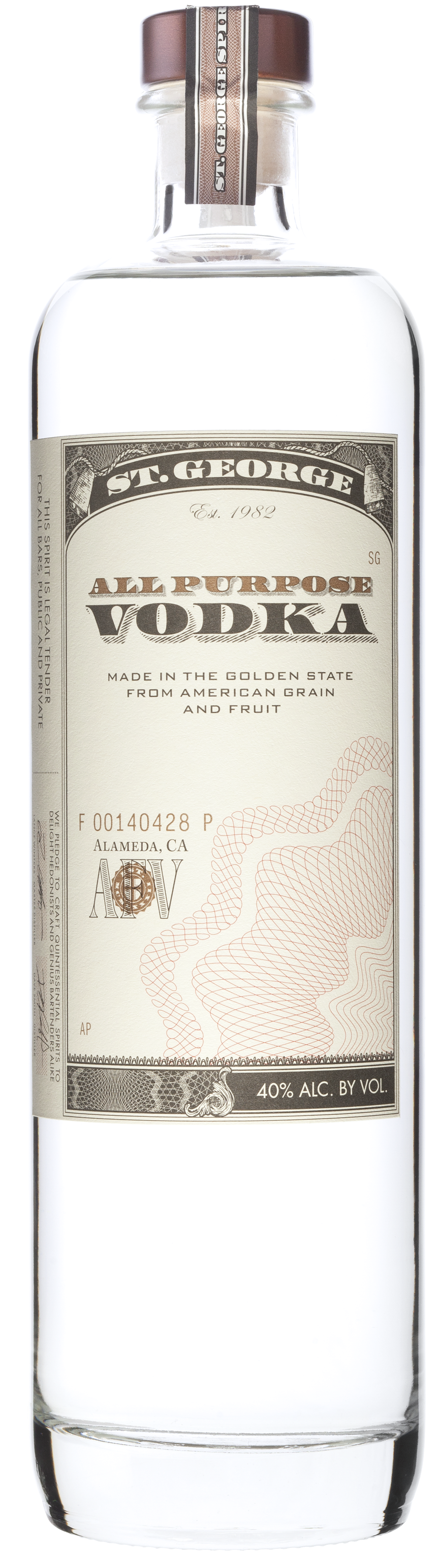 St. George Spirits All Purpose Vodka