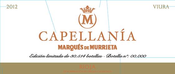 Marqués de Murrieta Rioja Viura Capellanía