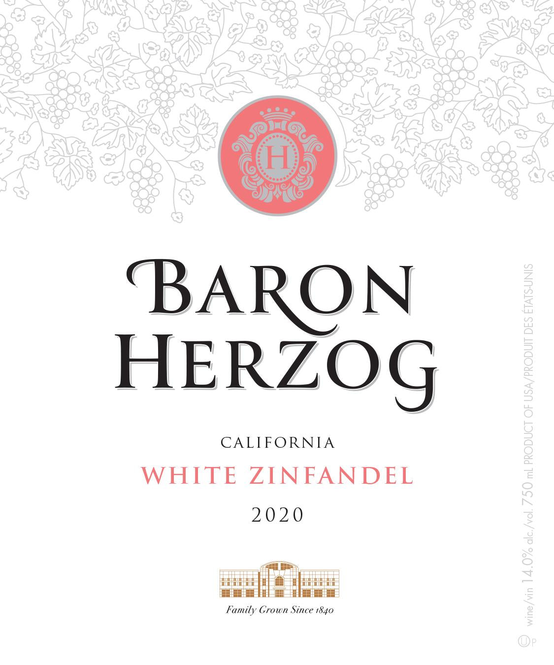 Baron Herzog White Zinfandel