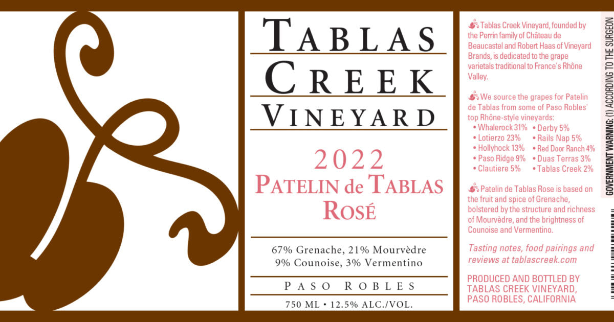 Tablas Creek Patelin de Tablas Rosé